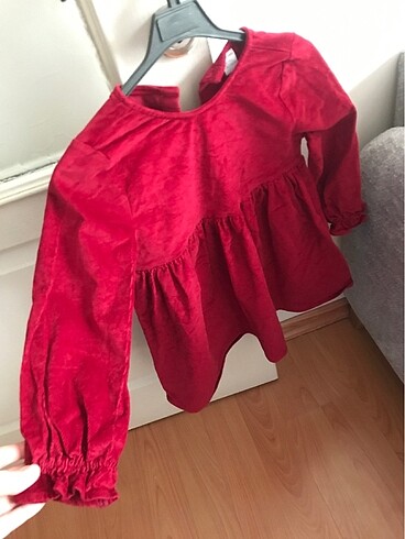 LC Waikiki Kadıfe elbıse