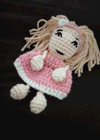 Pembe El Örgüsü Bebek