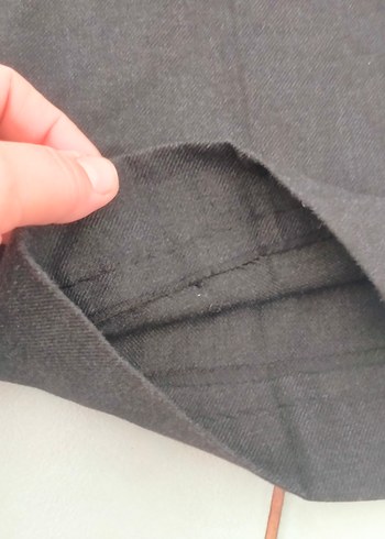 LC Waikiki Gri Keten Kumaşlı Kemerli Erkek Pantolon