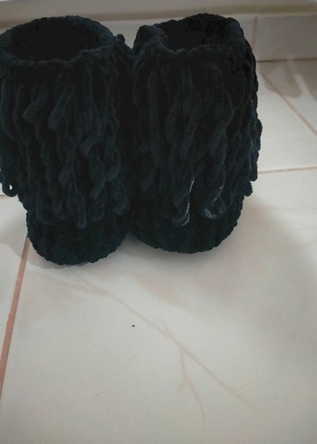 Örgü Bohem Erkek Ev Botu Gri - Görsel 7