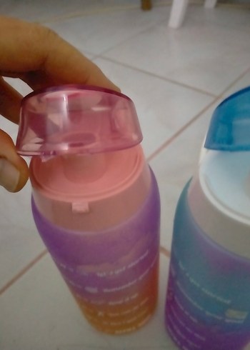 Renkli Pastel Çocuk Termos Şişeleri - Görsel 5