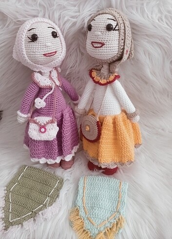 Barbie Amugurumi tesettürlü bebek