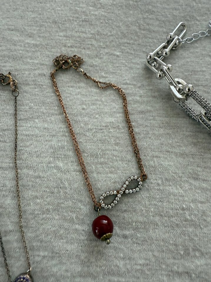 Kadın gümüş bileklik - Görsel 3