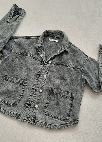 ORIJINAL ZARA KOT DENIM CEKET