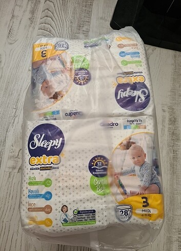 Sleepy 3 numara açılmamış 168 tane