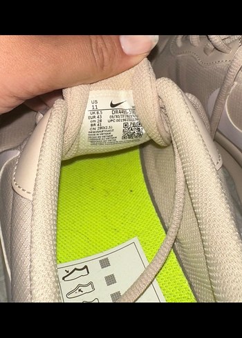 43 Beden camel Renk Nike tanjun Spor Ayakkabı