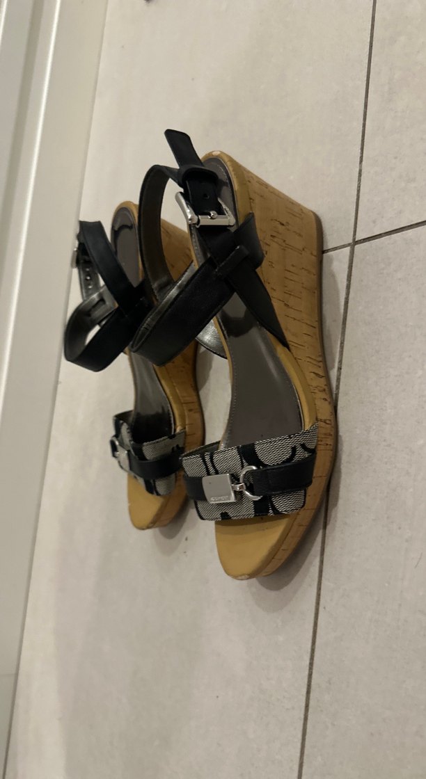 Kadın Siyah Yılan Desenli Dolgu Topuklu ayakkabı - Görsel 2