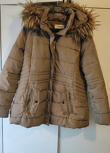 xl Beden ten rengi Renk Kadın mont