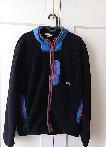 lacoste erkek relaxed fit fermuarlı sweatshirt