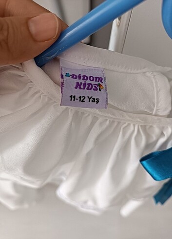 11-12 Yaş Beden Gömlek etek takım