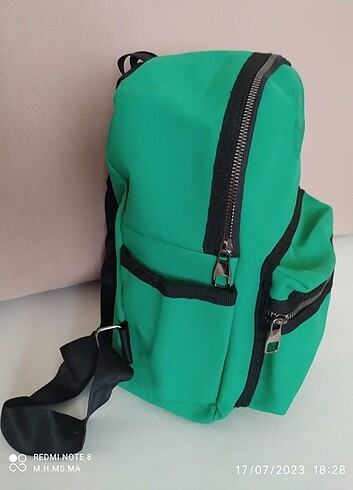  Beden Benetto yeşili klinker sırt çantası 