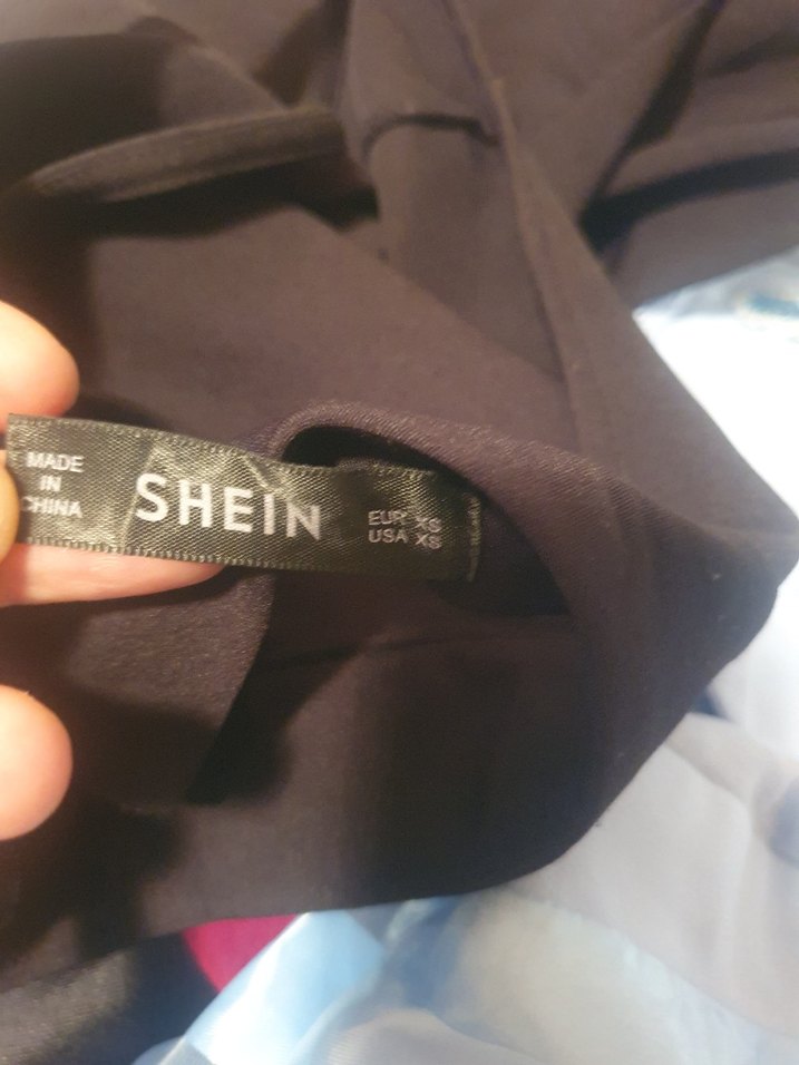 Siyah V Yakalı Uzun Drapeli Kadın Elbise - Görsel 5