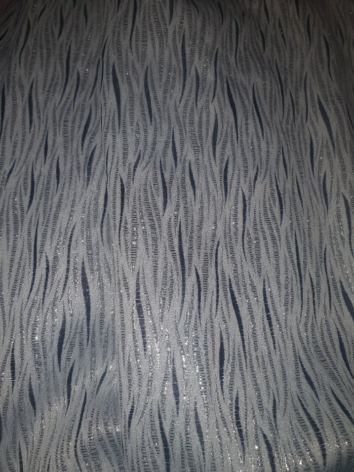 Bohem Gri Desensiz Perde 3 adet fon perde - Görsel 2