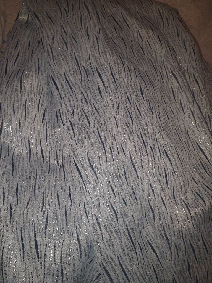 Bohem Gri Desensiz Perde 3 adet fon perde - Görsel 3