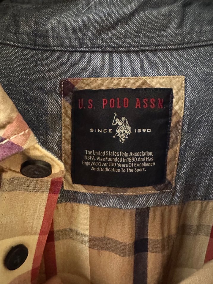 Us polo M beden erkek gömlek - Görsel 5