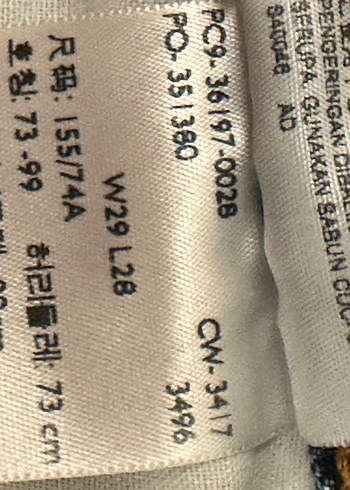 Levis 501 bayan kot beden 29/28 - Görsel 8