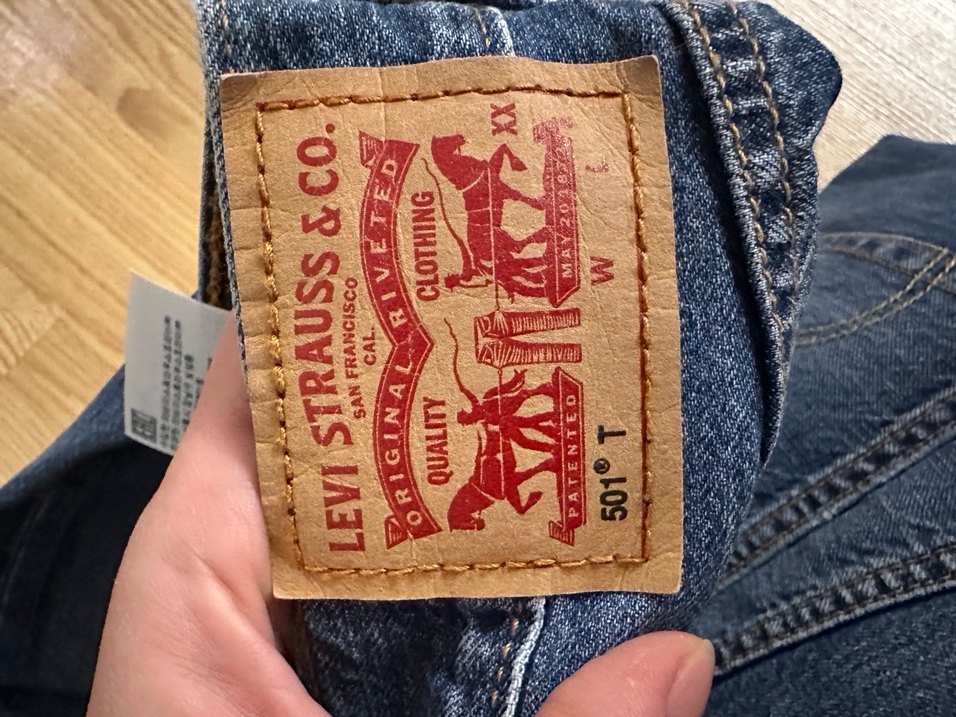 Levis 501 bayan kot beden 29/28 - Görsel 3