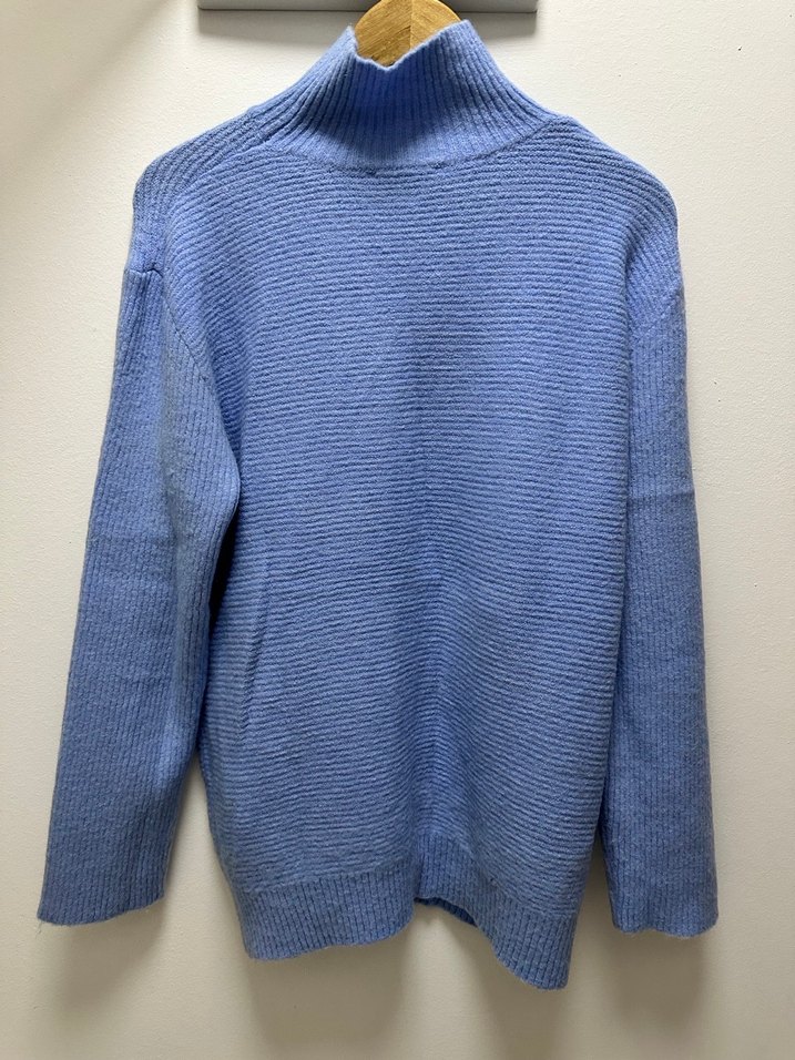 İpekyol mavi renk m beden kazak - Görsel 5