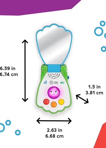 Baby Einstein oyuncak telefon - Görsel 3