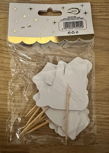 İnşaat temali parti kürdan/ cupcake süsü - Görsel 2