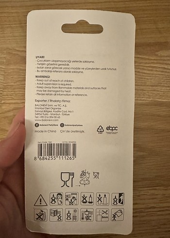 Zürafa desenli 2 iki yaş mum - Görsel 2