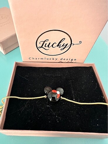 Charmlucky minnie bileklik