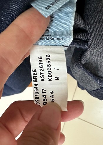 Mavi jeans salaş model kot elbise - Görsel 4