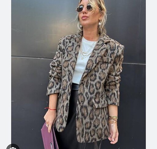 Robin Leopar ceket