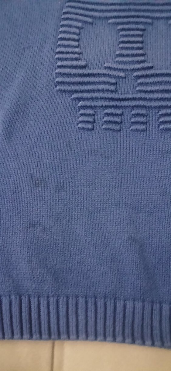 Erkek Çocuk Lacivert Boğazlı Triko Kazak - Görsel 4
