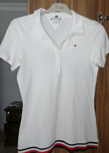 l Beden beyaz Renk Tommy Hilfiger Polo Yaka Tshırt