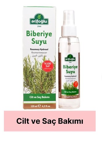 Diğer Arifoğlu %100 Saf Biberiye Suyu 125 ml