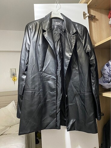 Deri Blazer Ceket