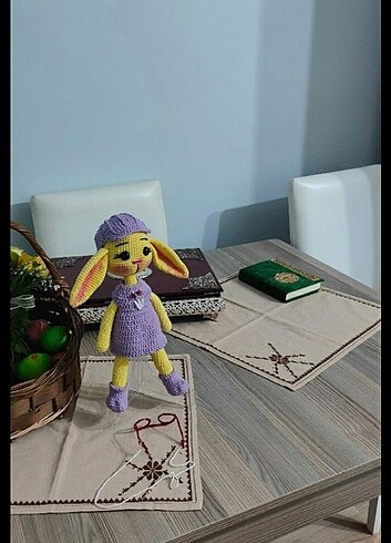 Beden Renk Amigurumi tavşan bebek 