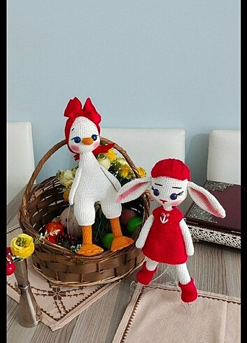 Amigurumi ördek bebek