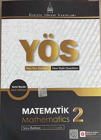 Galata yayınları Mat 2 Soru bankası