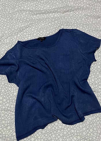 Kısa Kollu Mavi tshirt - Görsel 2