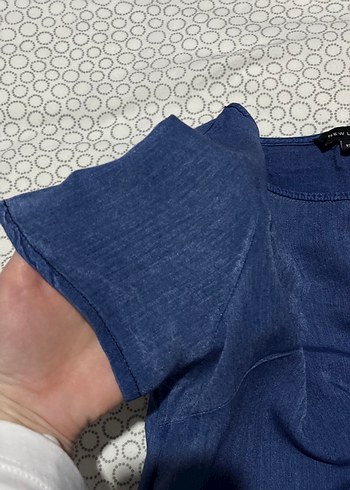 Kısa Kollu Mavi tshirt - Görsel 4