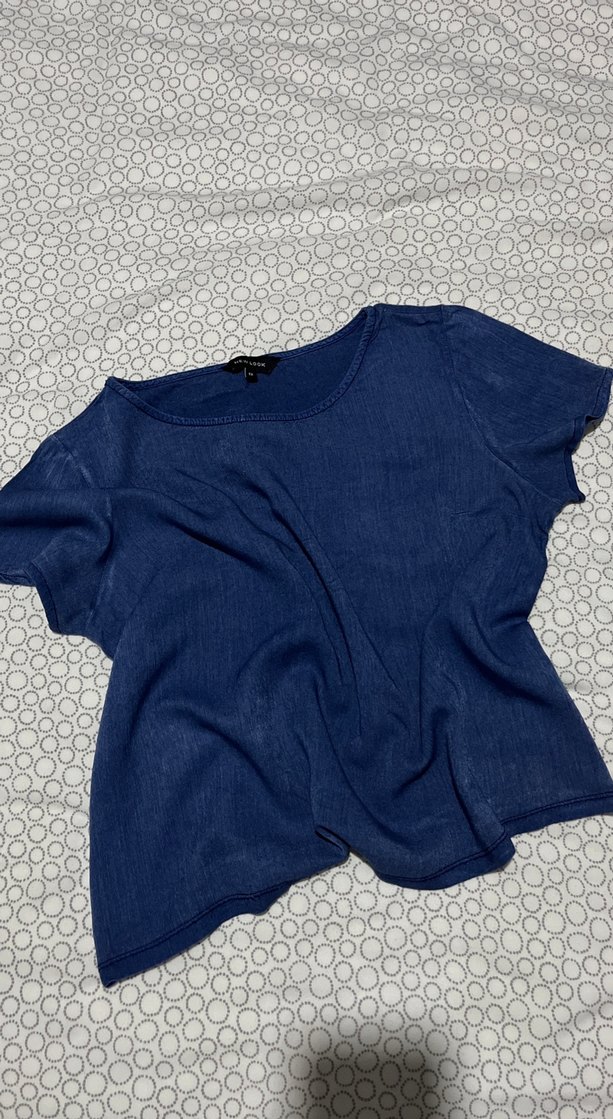 Kısa Kollu Mavi tshirt - Görsel 2