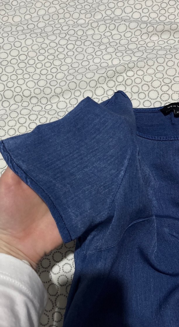 Kısa Kollu Mavi tshirt - Görsel 4