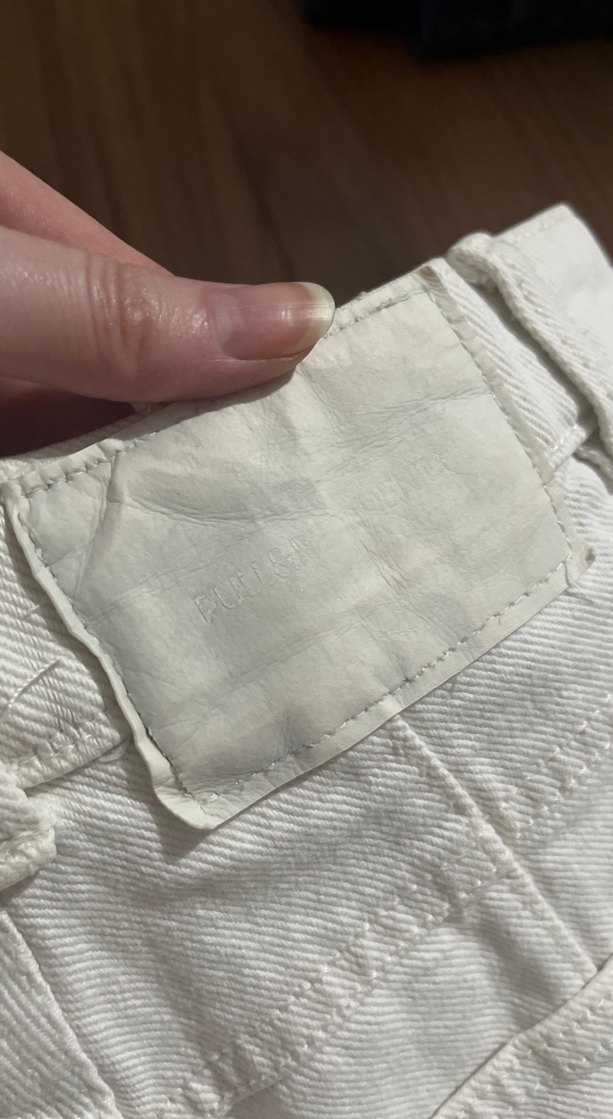 Bohem Beyaz Mini Keten Şort - Görsel 5