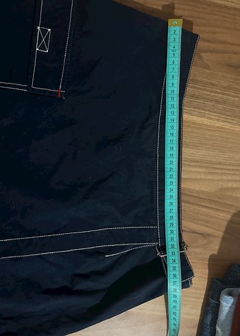 Lacivert Kadın Midi Mini Etek - Görsel 7