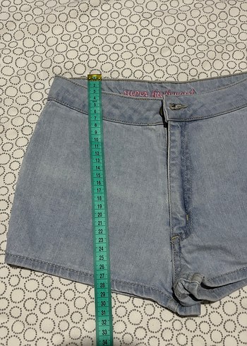 Mini Denim Şort - Görsel 8