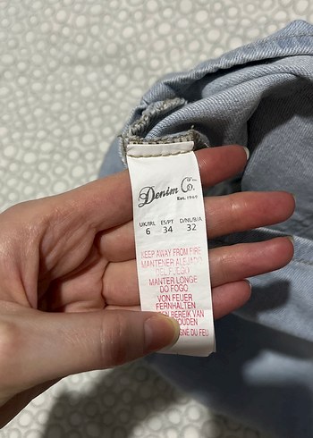 Mini Denim Şort - Görsel 6