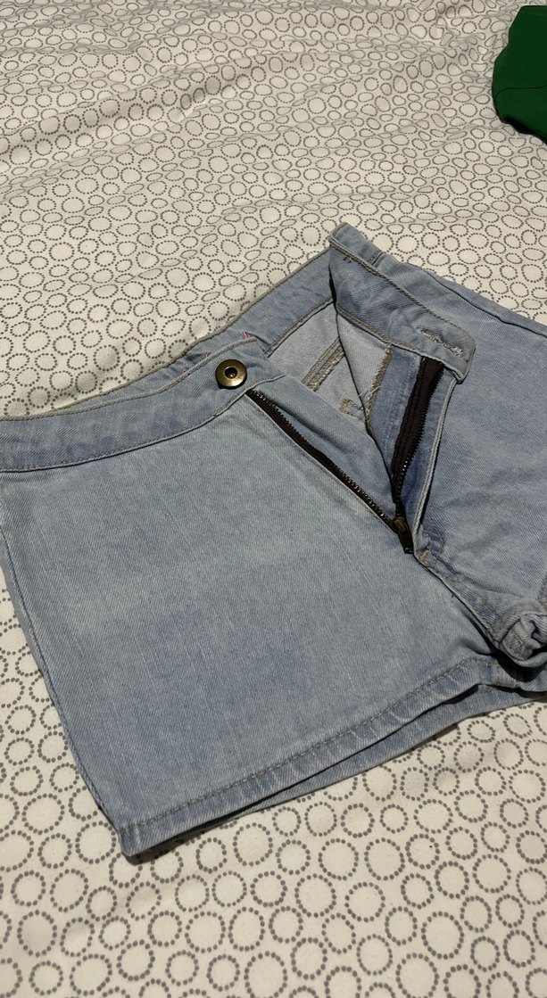 Mini Denim Şort - Görsel 4