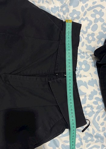 Siyah Rahat Kesim şort - Görsel 5
