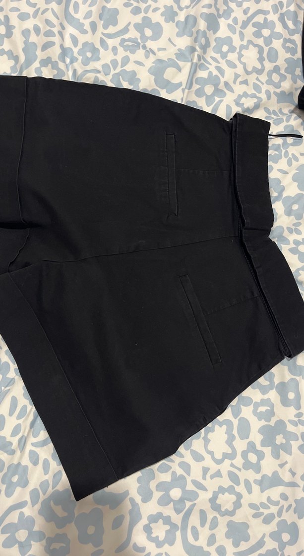 Siyah Rahat Kesim şort - Görsel 4