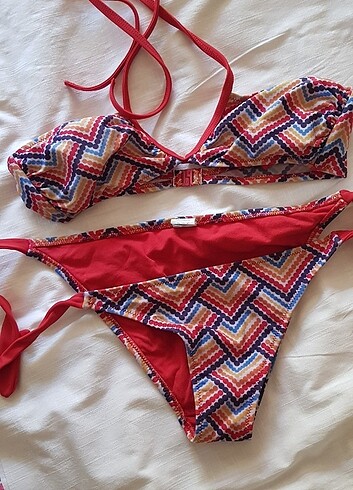 Boynerden alindi 38 beden 2 li bikini