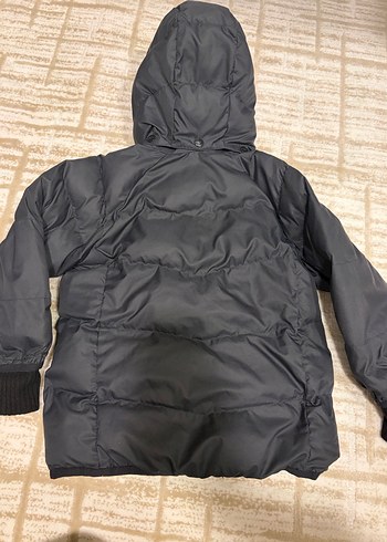 Adidas Erkek Çocuk Siyah Fermuarlı Koyu Mont - Görsel 5