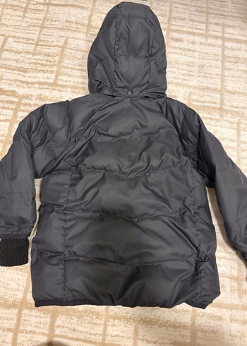 Adidas Erkek Çocuk Siyah Fermuarlı Koyu Mont - Görsel 6