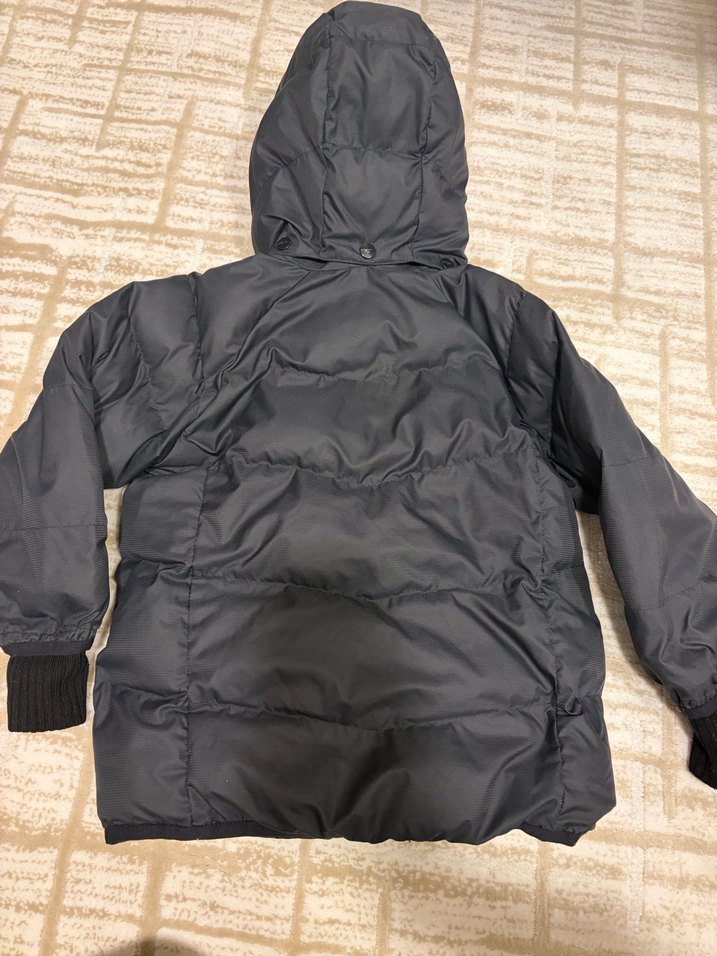 Adidas Erkek Çocuk Siyah Fermuarlı Koyu Mont - Görsel 5